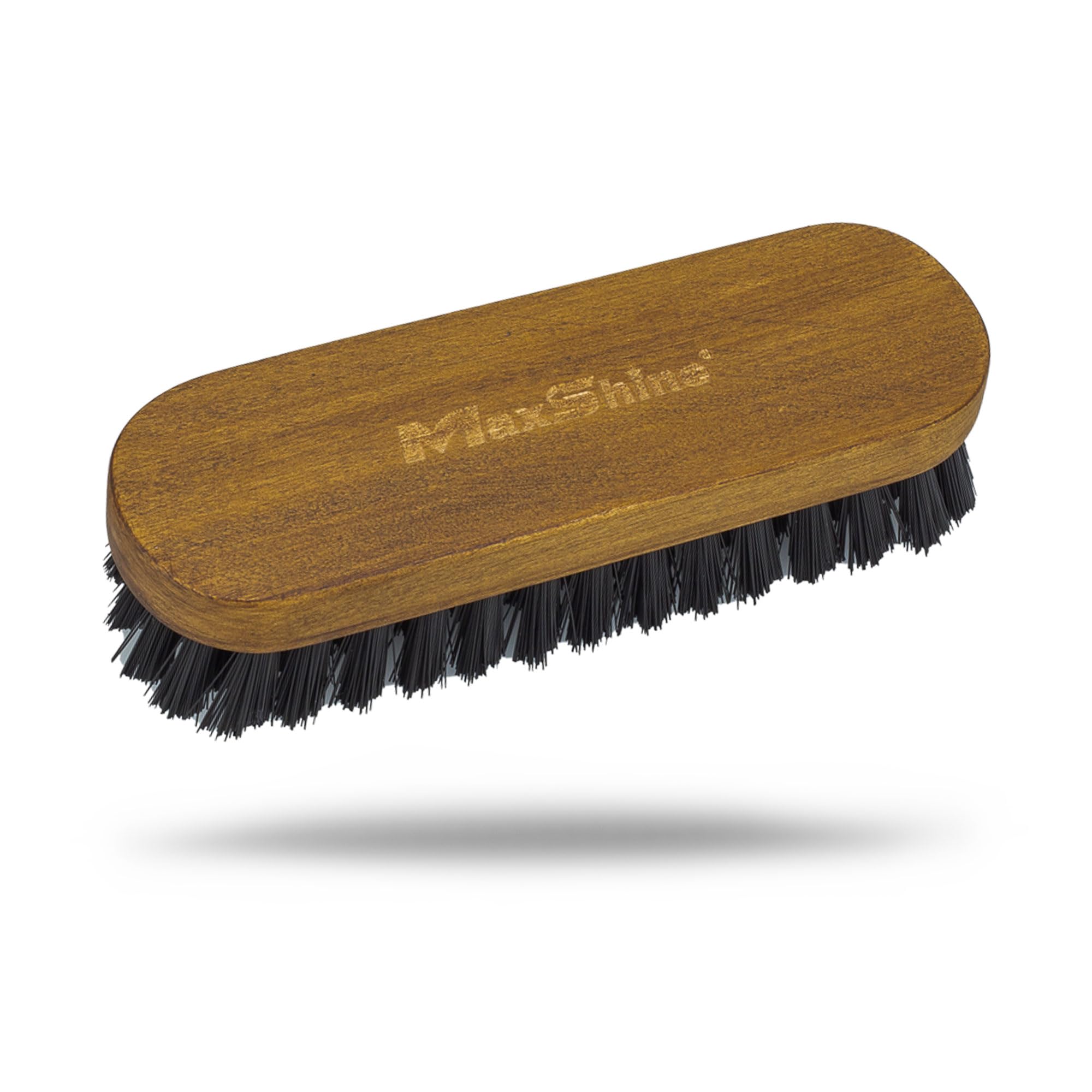 Maxshine Leather & Upholstery Universal Brush – Durable Nylon Bristles for Car Detailing – Ideal for Cleaning Seats, Carpets & Interior Surfaces – Gentle, Effective Detailing Tool