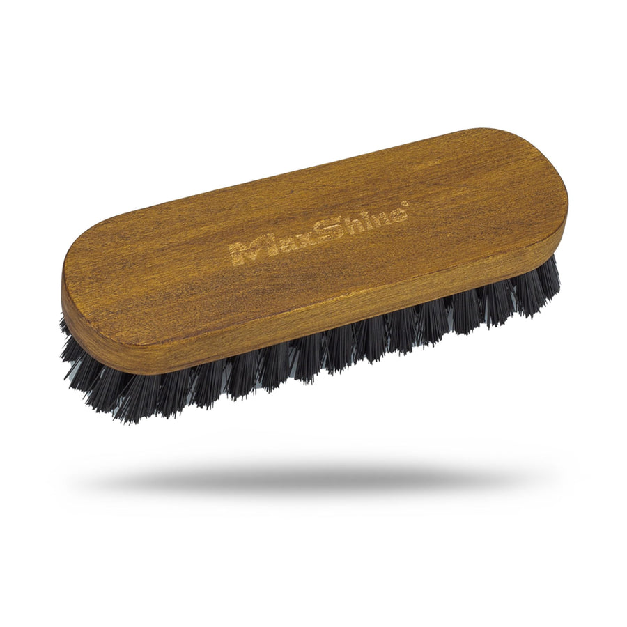 Maxshine Leather & Upholstery Universal Brush – Durable Nylon Bristles for Car Detailing – Ideal for Cleaning Seats, Carpets & Interior Surfaces – Gentle, Effective Detailing Tool