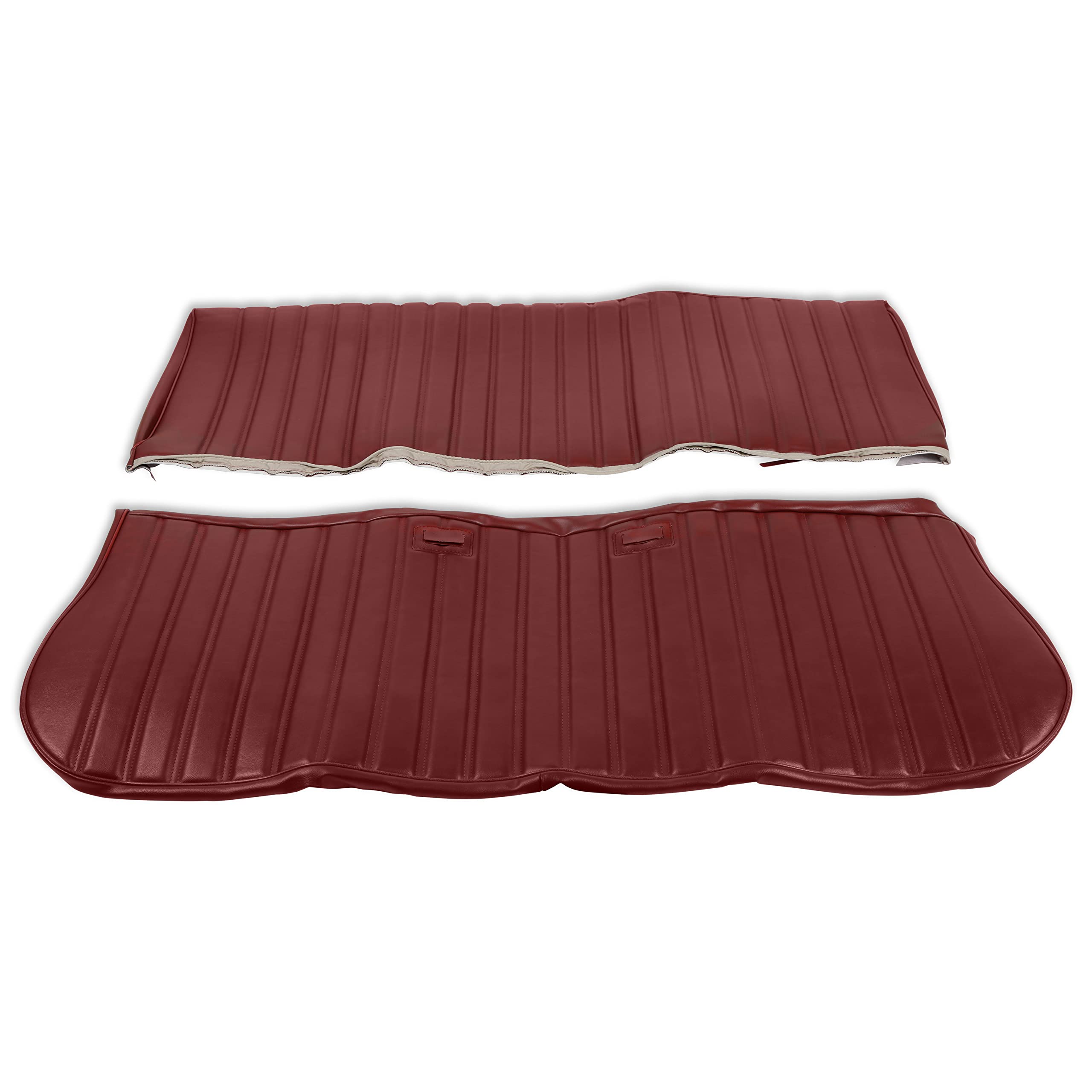05-301 Brothers Trucks Vinyl Seat Upholstery Full Pleat - Maroon