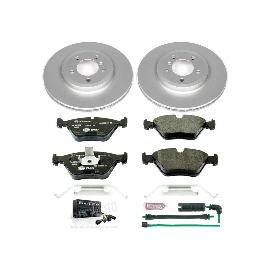 Power Stop Front Euro-Stop Brake Kit ESK928 For BMW 330Ci 2001-2006, BMW 330i 2001-2005, BMW 330xi 2001-2005, BMW Z4 2006-2008 [Model Specific]
