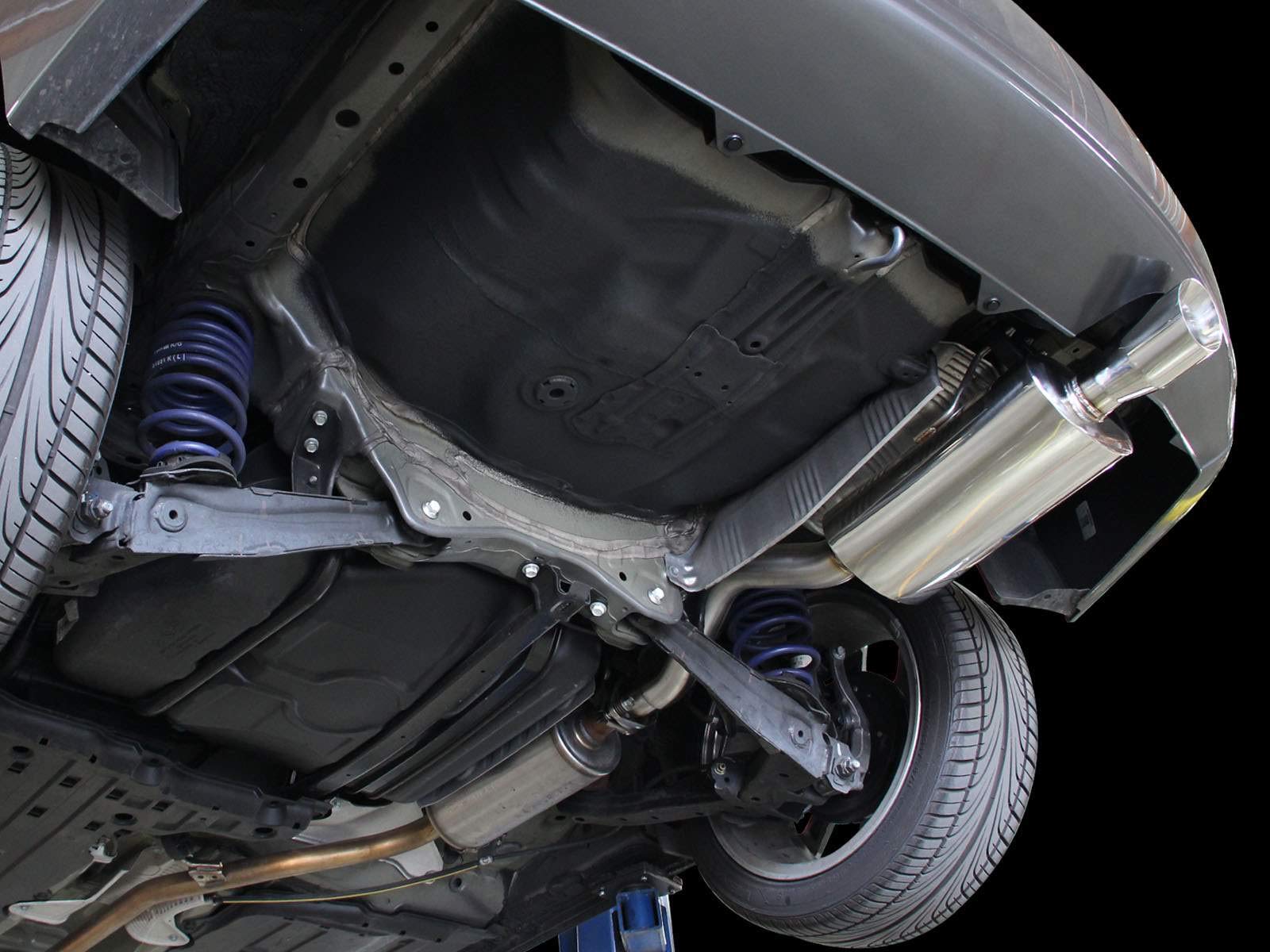 304 Stainless Steel aFe (49-36603) Axle-Back Exhaust System with Polished Tip for Honda Civic L4 1.8L