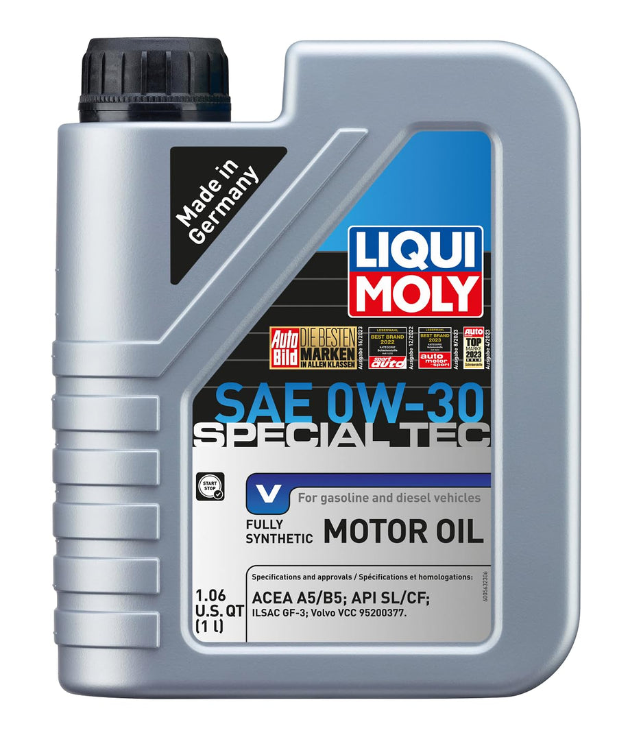 LIQUI MOLY SAE 0W-30 Special Tec V | 1 L | Fully synthetic engine oil | SKU: 20202