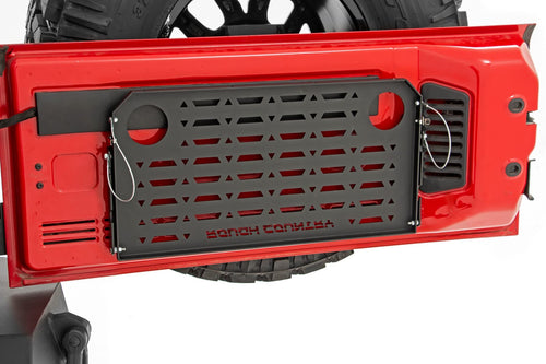 Rough Country Tailgate Folding Table for 2007-2018 Jeep Wrangler JK - 10630 , Black