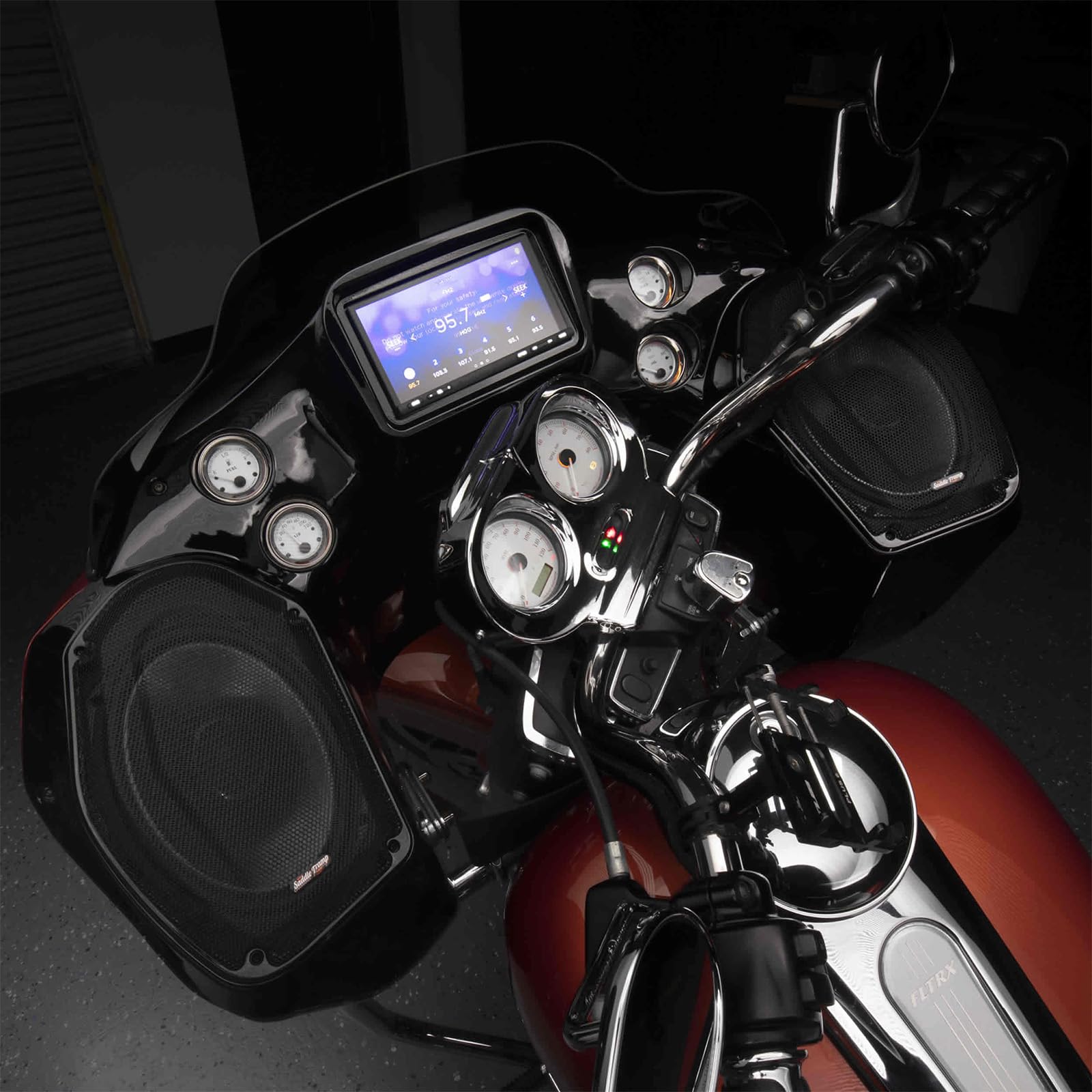 Harley-Davidson METRA - Roadglide (FLT/Sharknose fairing) 1998-2013 (95-HDIF2)