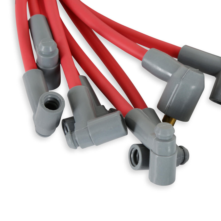 Super Conductor MSD 32749 Spark Plug Wire Set, Red