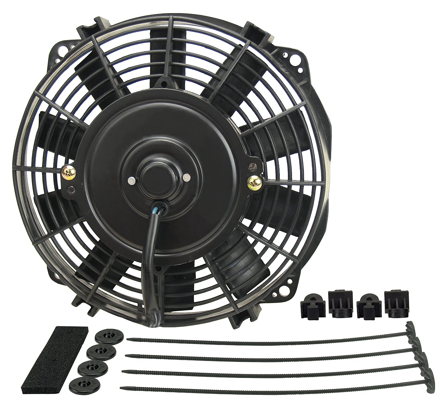 Derale 8" Dyno-Cool High Performance Electric Fan, Black 16908