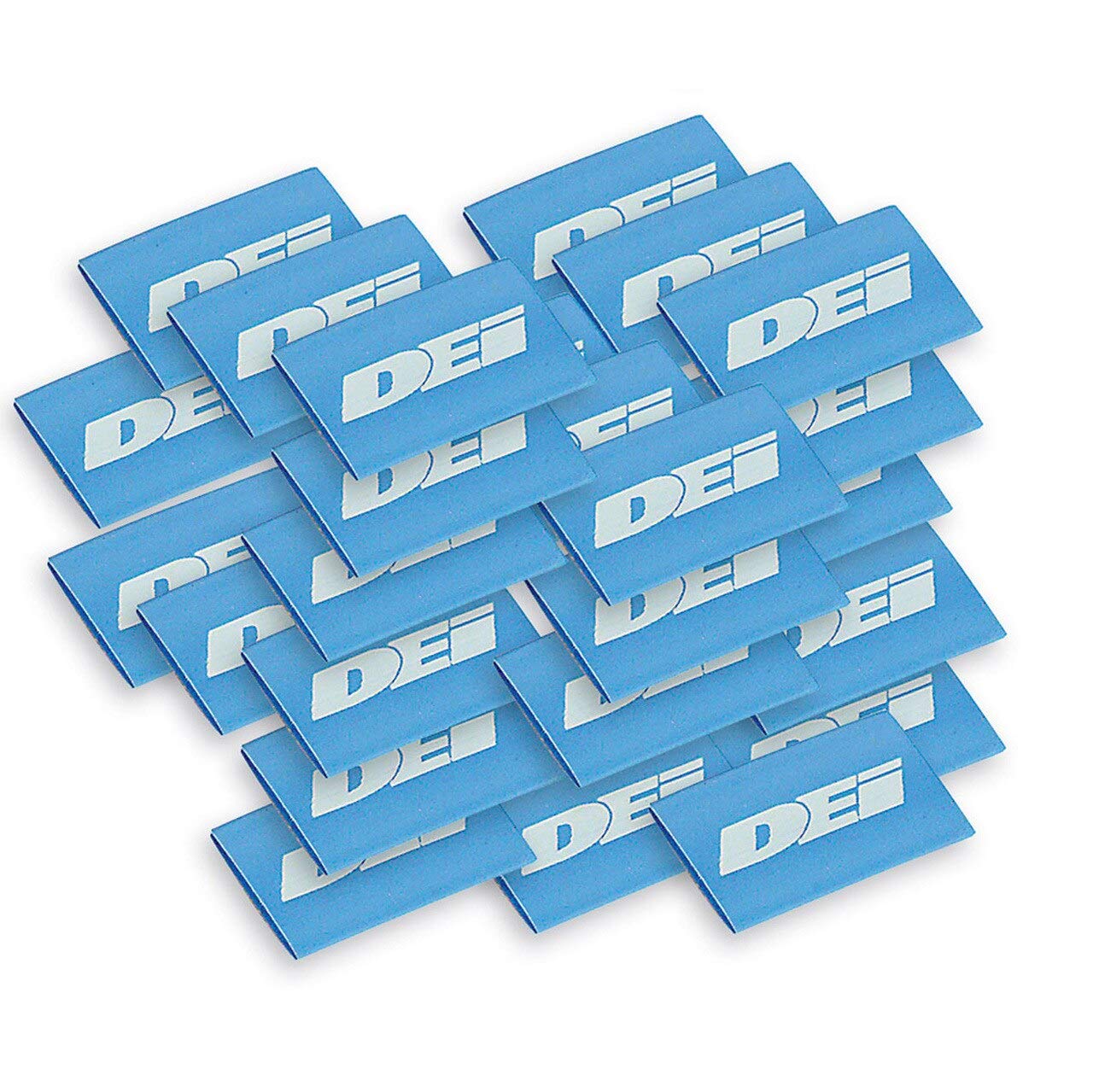 Design Engineering Blue 010831 12mm x 1.5" Spark Plug Wire/Boot Heat Shrink Tubes (Pack of 25)