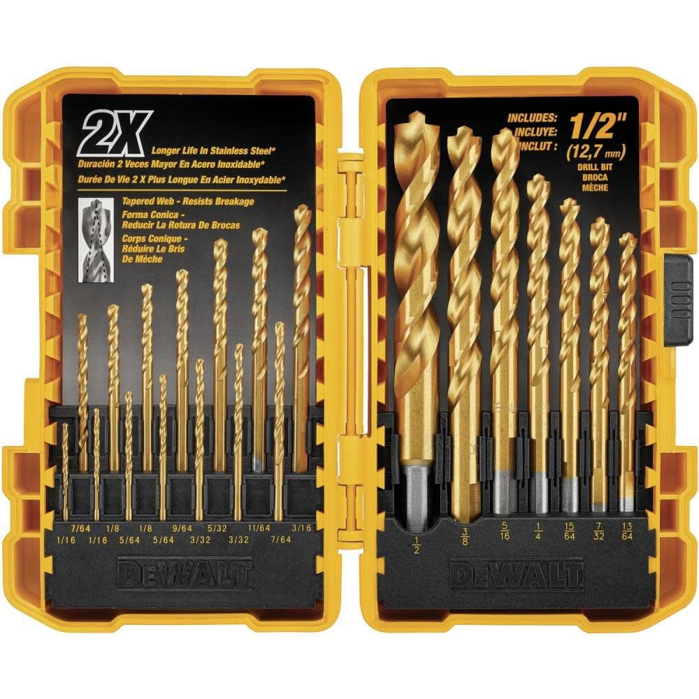 21PC DRILL BIT SET TITAN