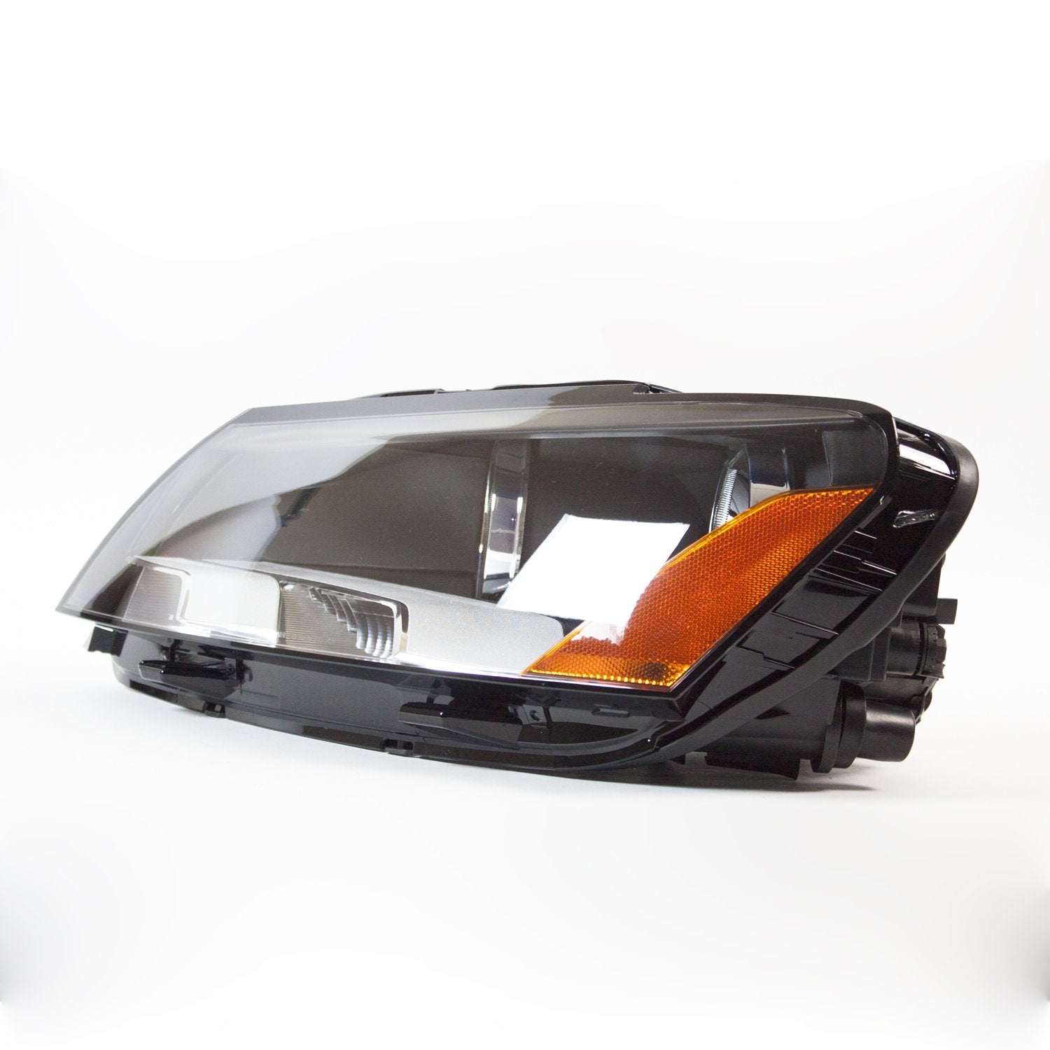Left TYC Headlight Assembly Compatible with 2012-2015 Volkswagen Passat