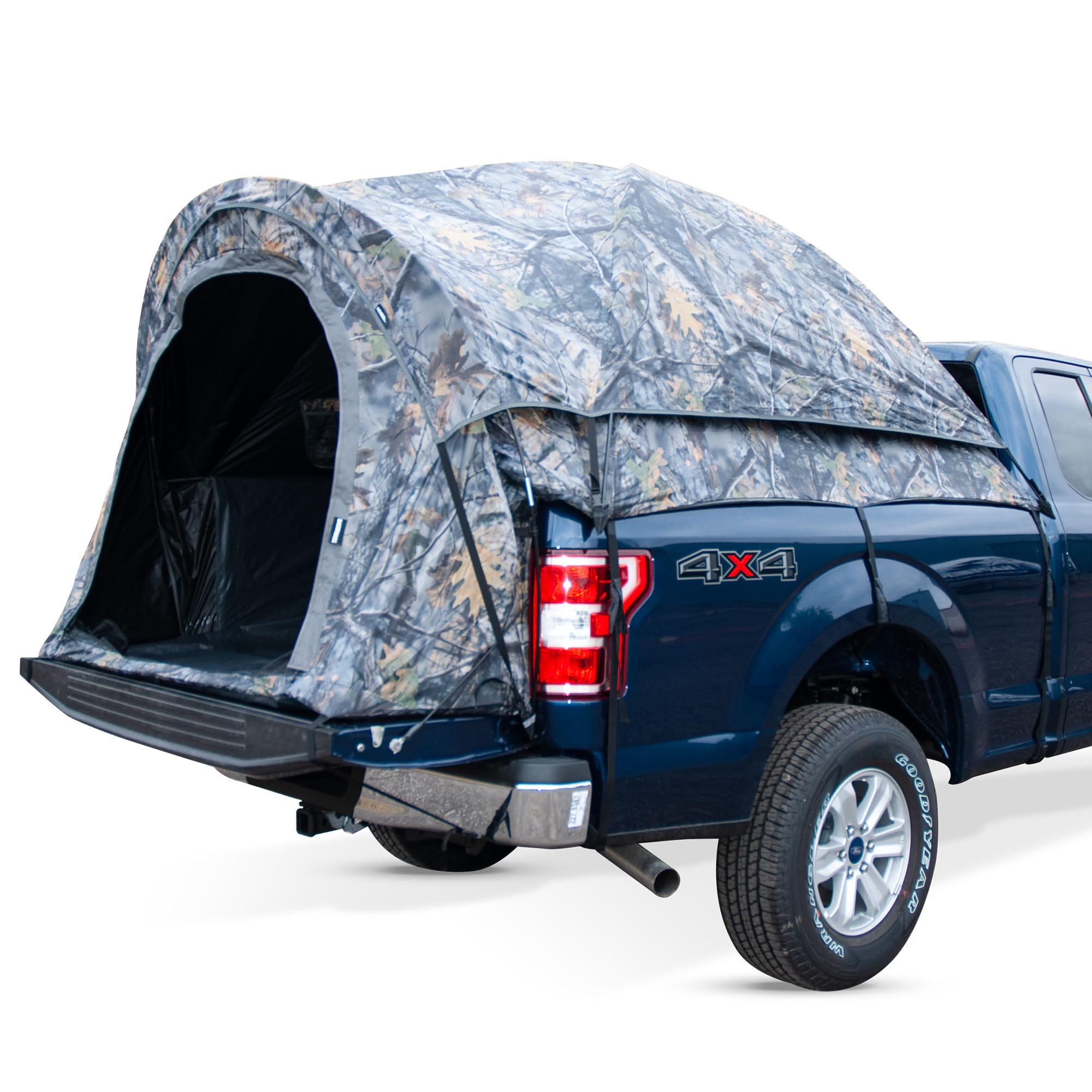 Backroadz Napier Camo Truck Tent | Pickup Truck Bed Camping Tent | Sleeps 2 | Full Rainfly | Sturdy & Spacious | Easy 10-Minute Setup | Camouflage