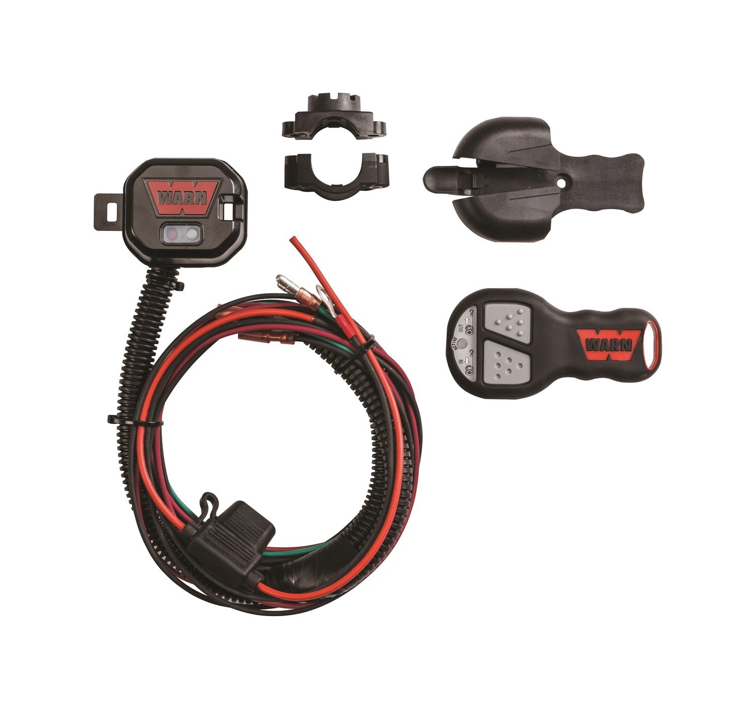 Powersports WARN 90288 Winch Component Accessory: Wireless Remote Control System for ATV and UTV Winches