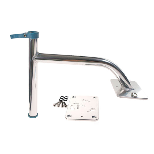 Quick Release MarineTech Products Bow-Mount Bracket for King Pin Shallow Water Anchor System KPB30A