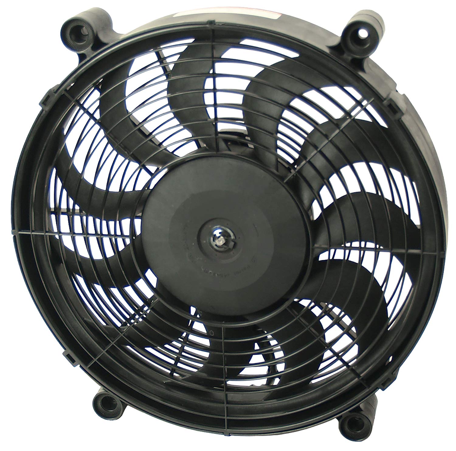 12" High Output Derale Radiator Fan , Black