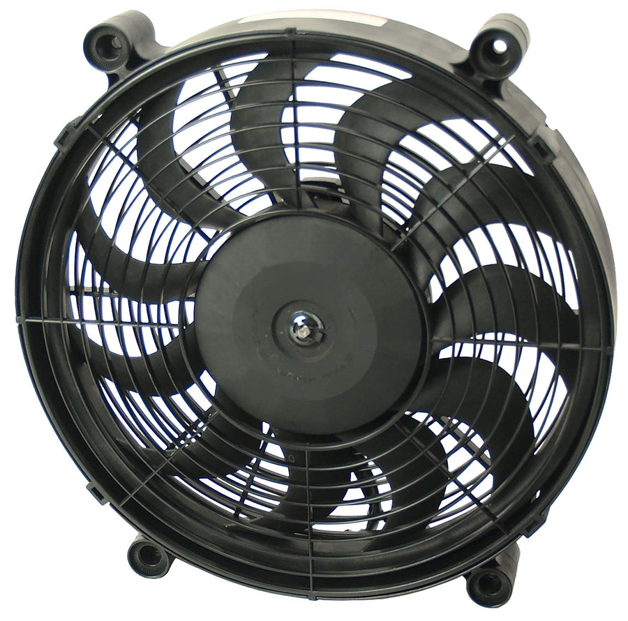 12" High Output Derale Radiator Fan , Black