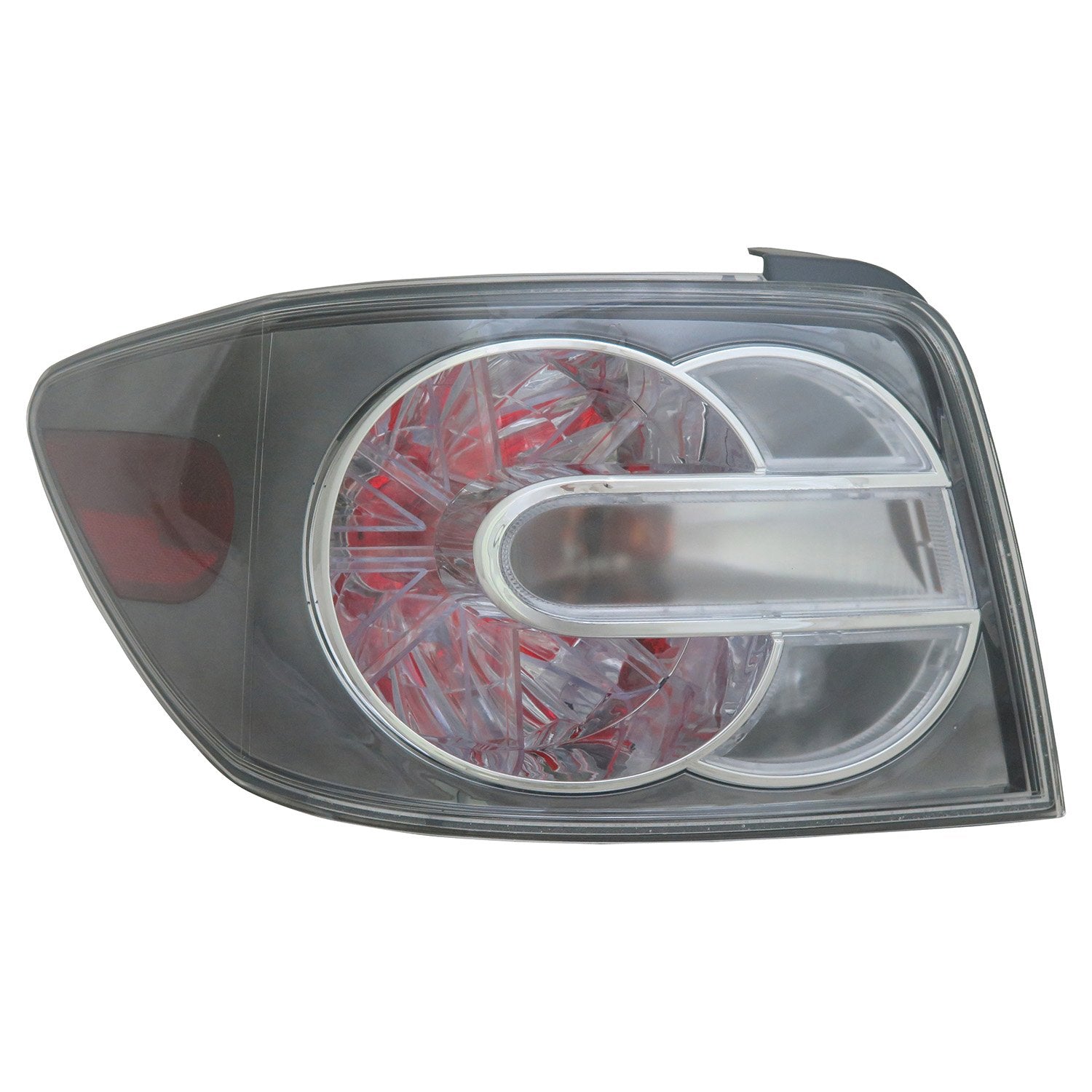 Left TYC Tail Light Assembly Compatible with 2010-2012 Mazda CX-7