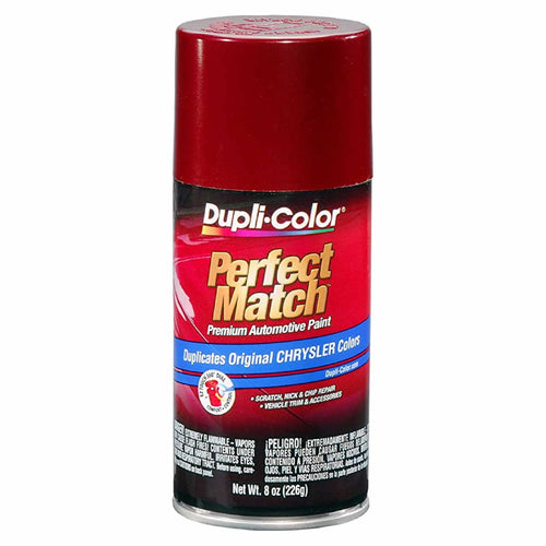 Chrysler Claret Red Metallic Dupli-Color EBCC03657 Perfect Match Automotive Spray Paint – 8 oz. Aerosol Can, PM4/GM4