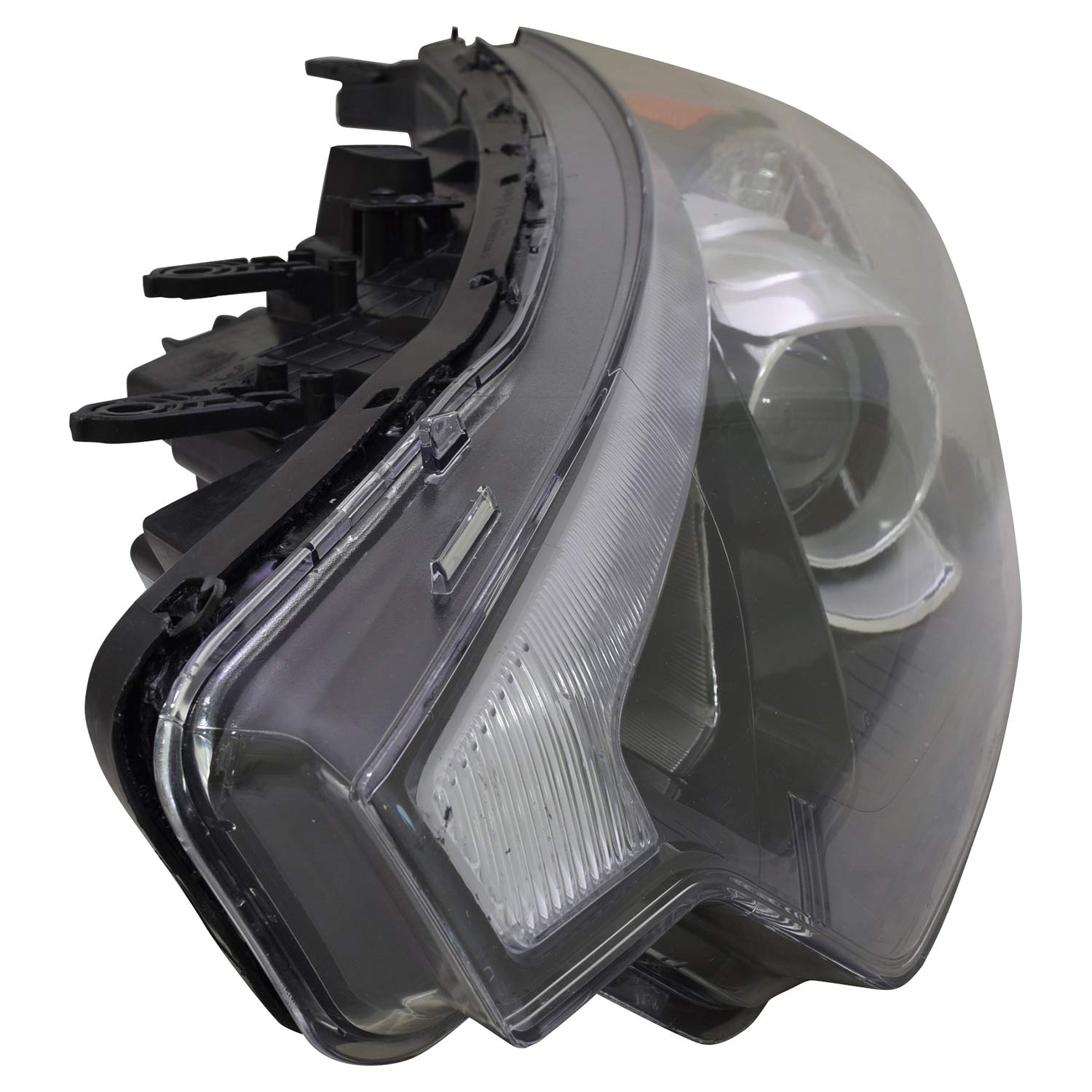 Left TYC Headlight Assembly Compatible with 2015-2016 Kia Forte