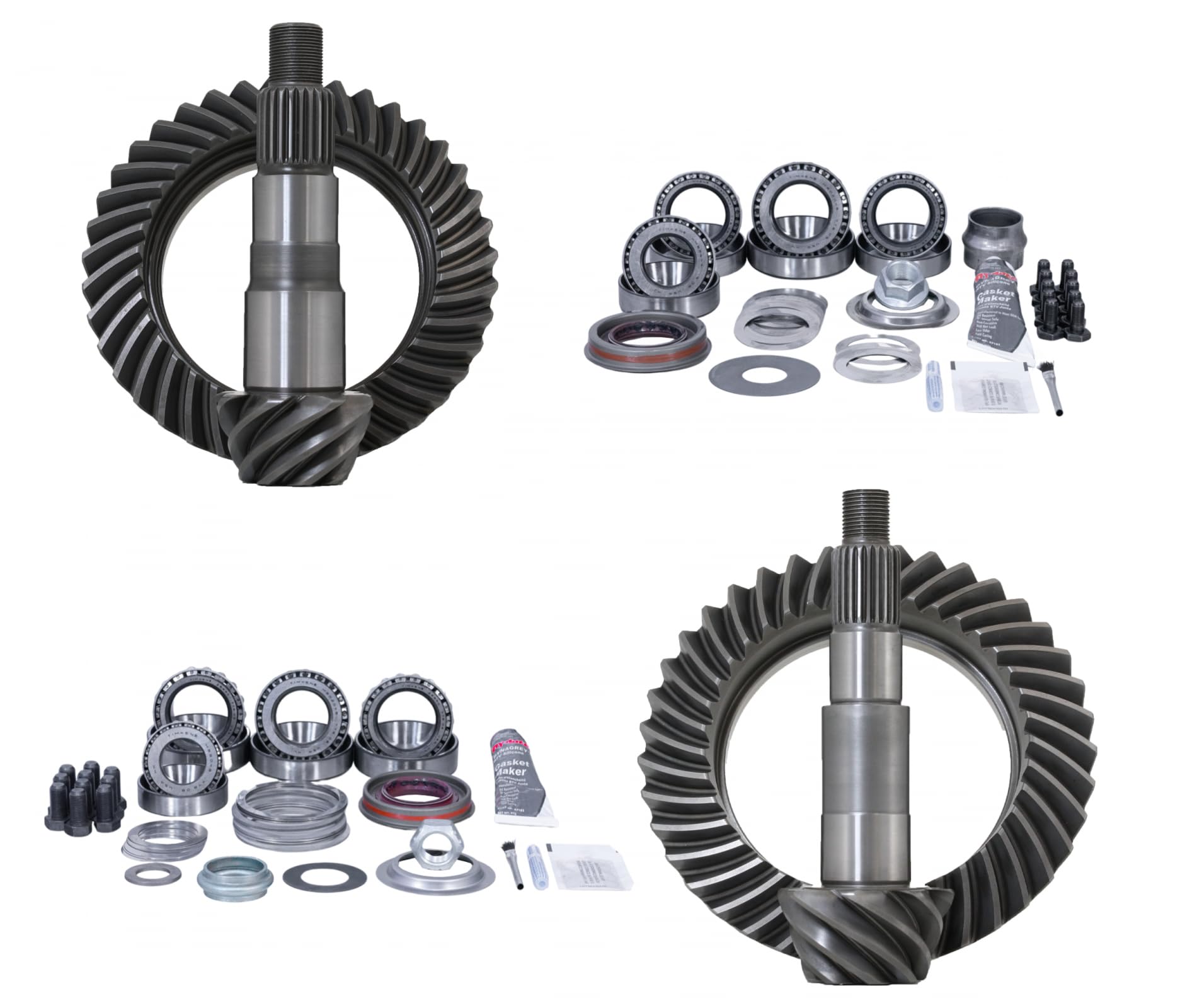 Gear Revolution Fits JK Non-Rubicon 5.38 Package 2007-18 (D44-D30)