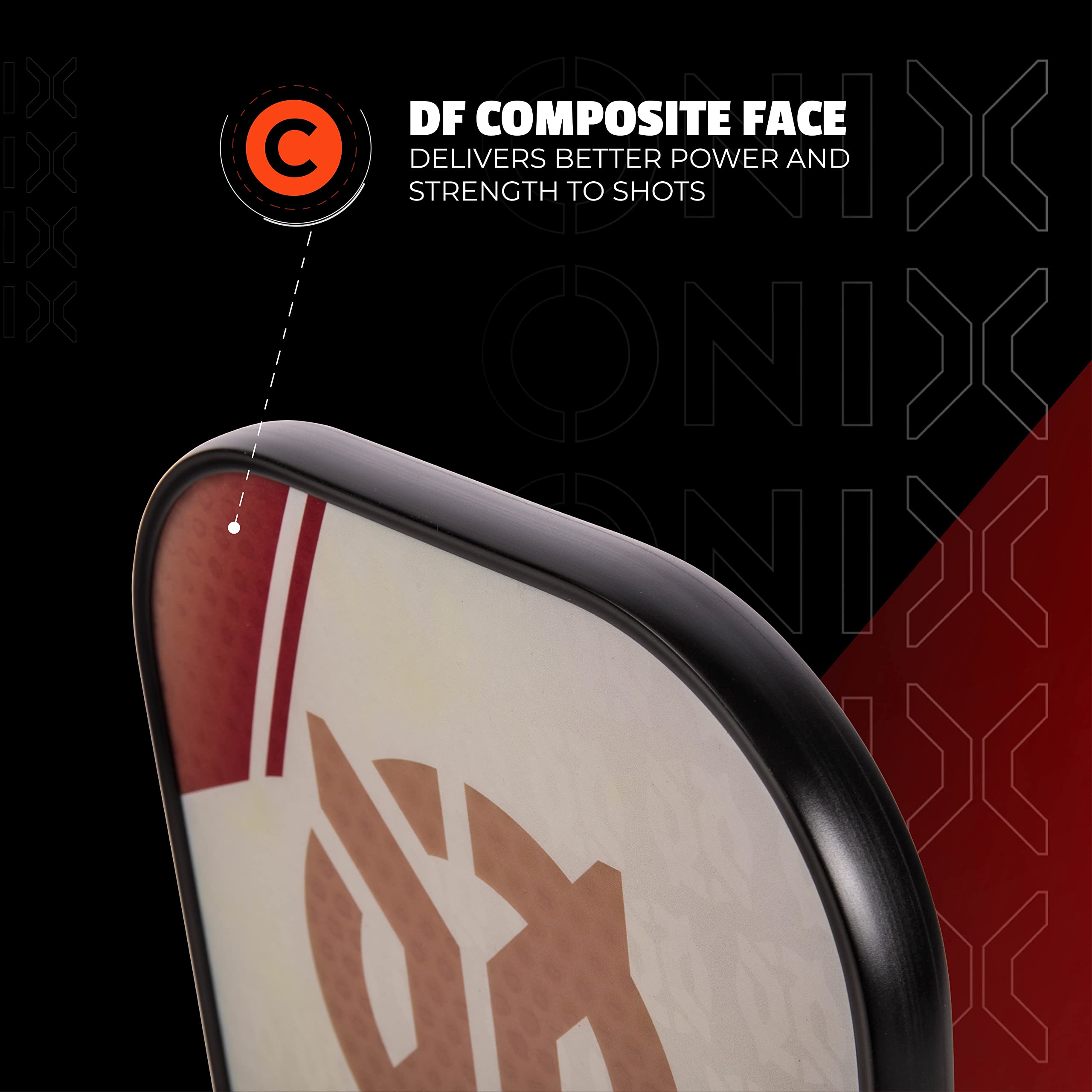 ONIX Evoke Premier Professional Lightweight Tournament Pickleball Paddle Designed by Pro Pickleball Players Impact Paddle Shape with Increased Speed throughout Play