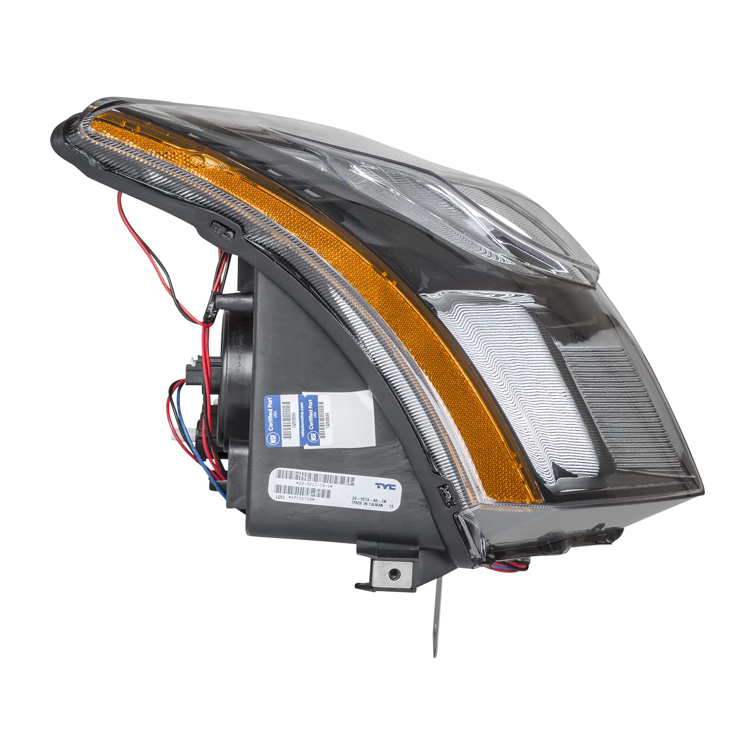 Right TYC Headlight Assembly Compatible with 2010-2012 Nissan Sentra