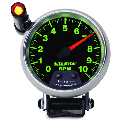 Auto Meter 3-3/8" 10000 RPM GS Shift-Lite Tachometer Gauge