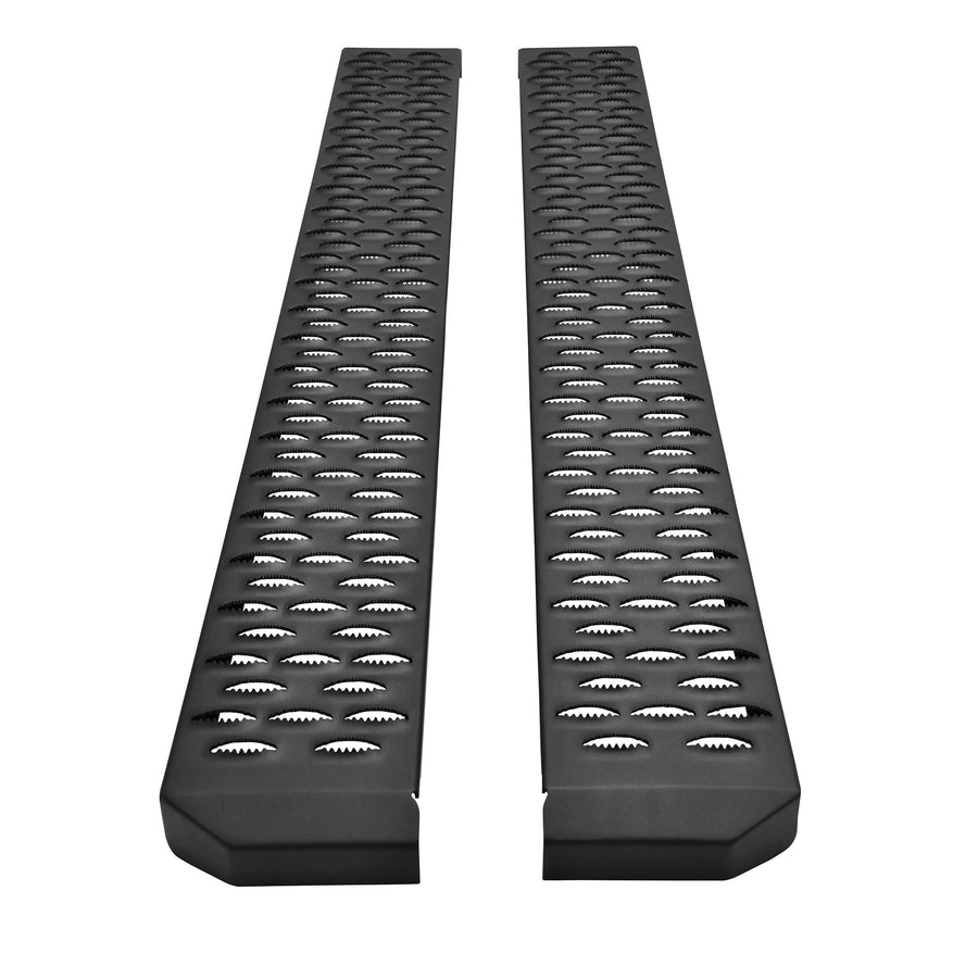 27-74705 Westin Textured Black Grate Steps Running Boards 54 inches Textured Black Running Boards