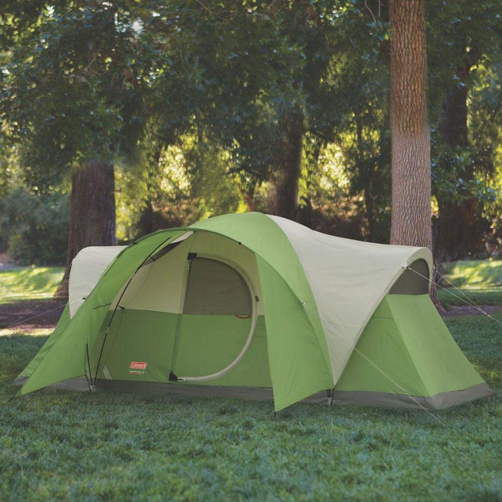 Montana Coleman 8 Tent 16x7 Foot Green/Tan/Grey 2000027941