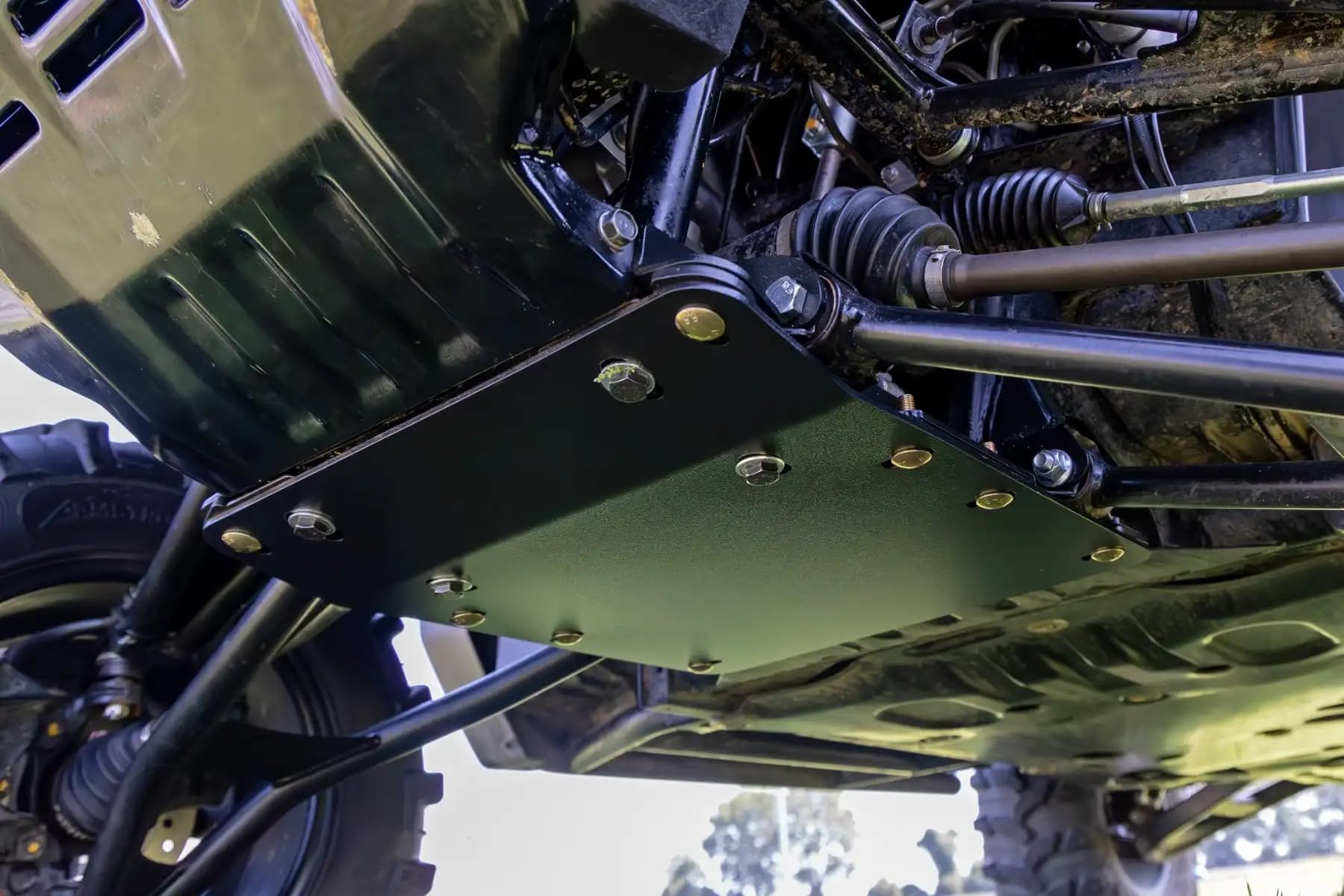 Rough Country Frame Stiffener for 1000-5 Honda Pioneer SXS (2016-2025) - Heavy-Duty Frame Reinforcement, 7-Gauge Steel, Lift-Ready UTV Upgrade