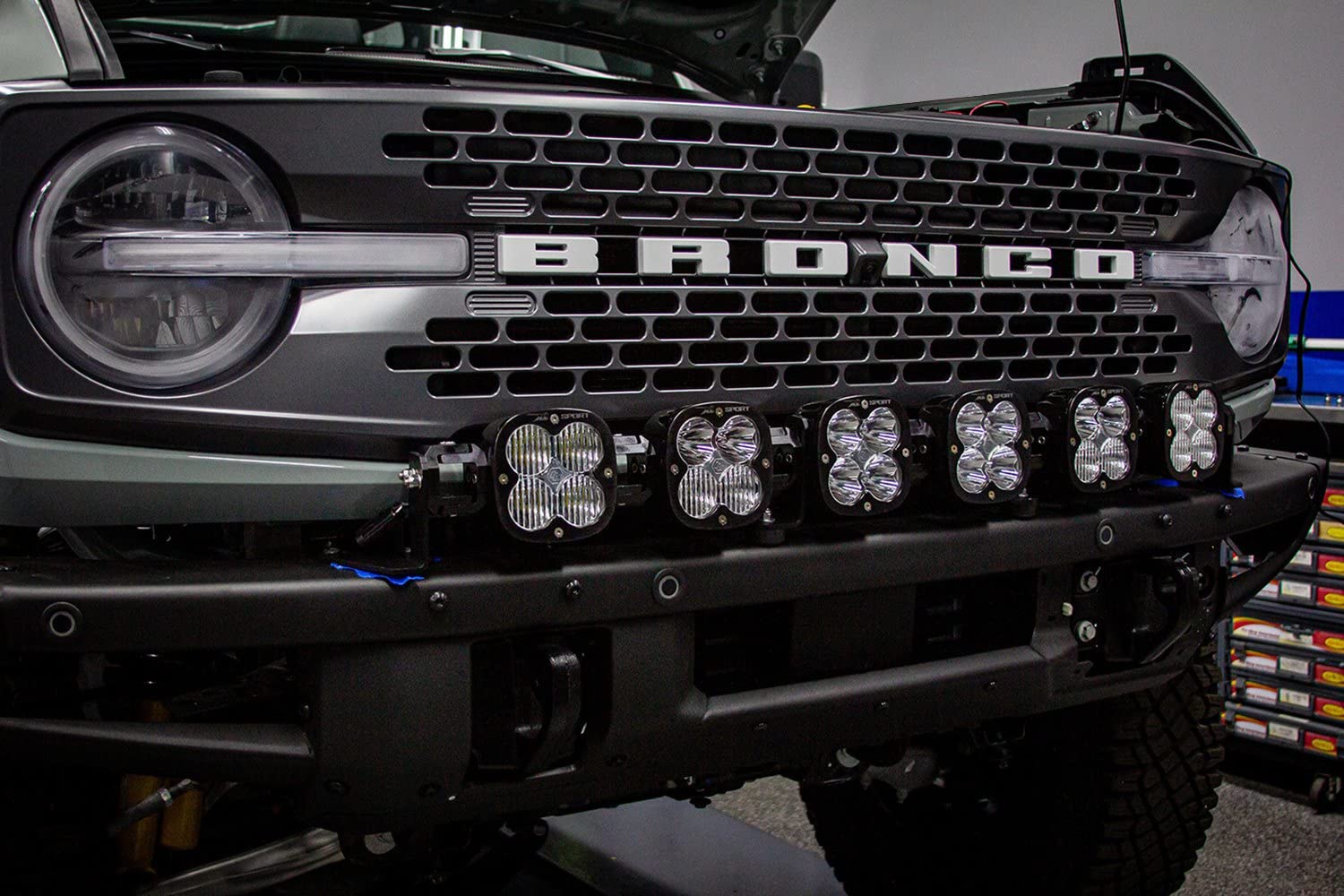 Offroad Light Bar Baja Designs 447768 Fits Ford Bronco
