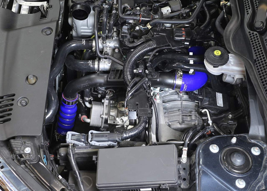 Blue HPS 57-1599-BLUE Reinforced Silicone Intercooler Hose Kit, 1 Pack