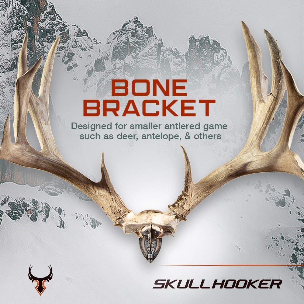 Skull Hooker Skull Cap Powder-Coated Steel - Designed for Small to Mid-Sized Game and can be Trimmed for a Custom Fit - American Deer Species, Blacktail Deer, Bongo, Bushbuck, Bushpig, Gazelle
