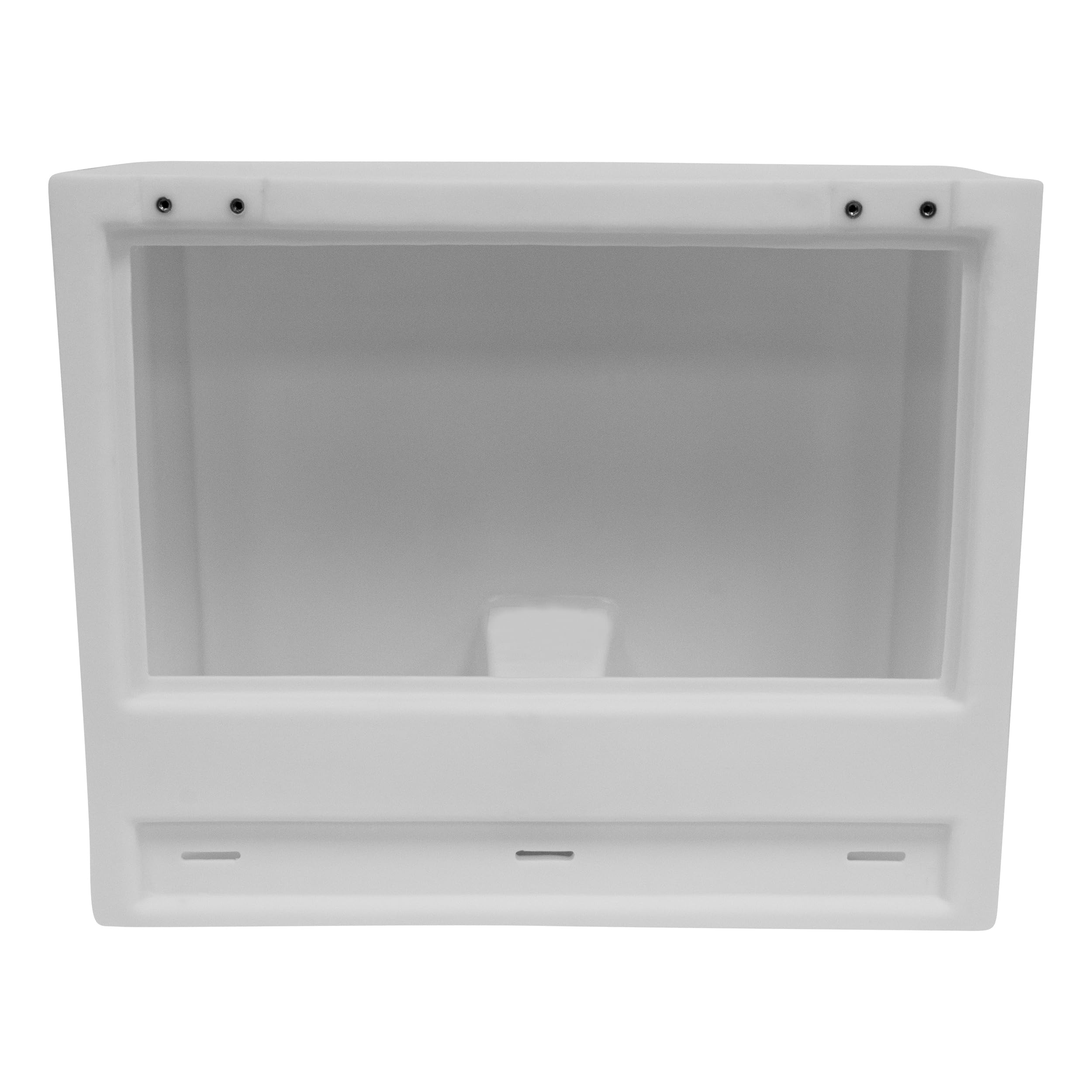 28" Wise DLX Series 8WD95-1B-204 Pontoon Bench Seat - Base Only - White