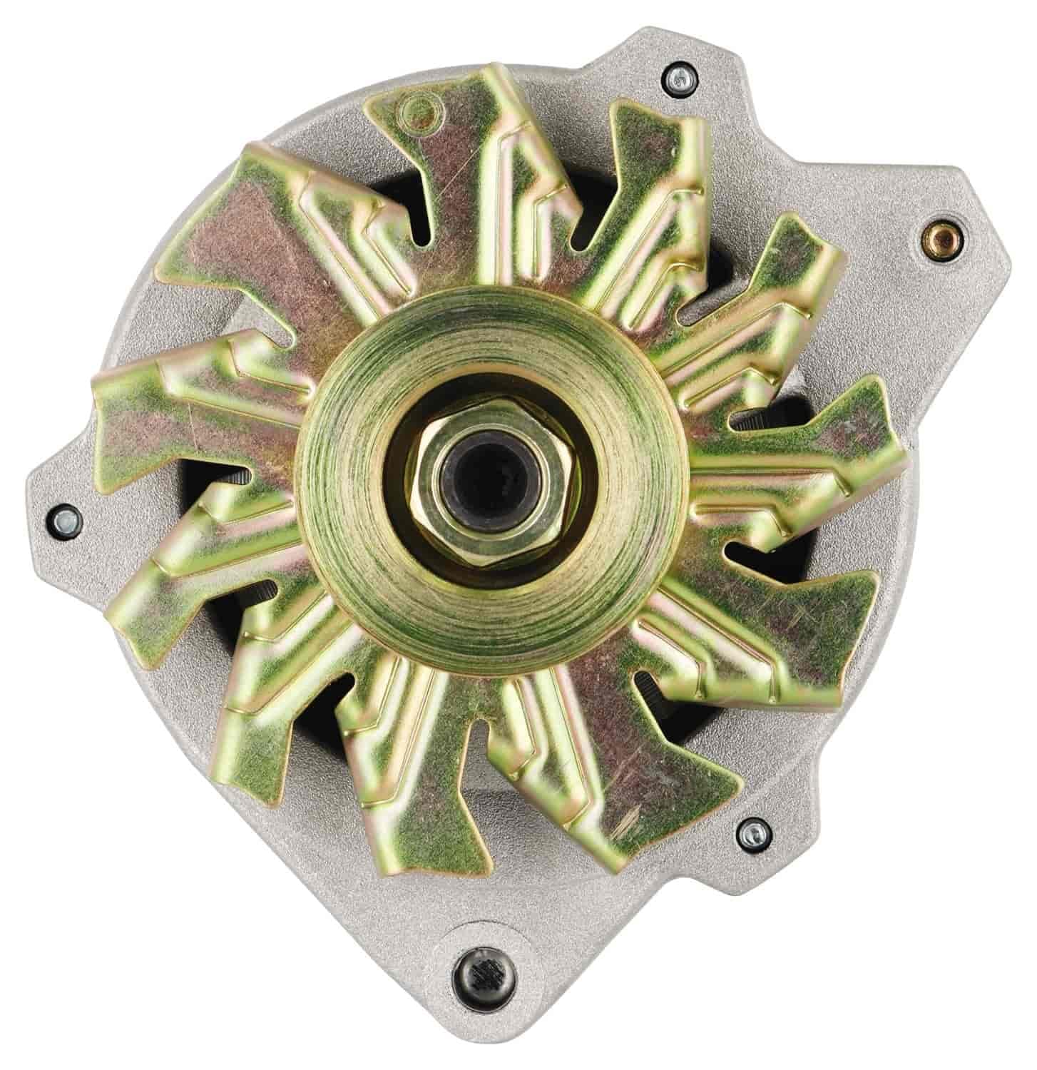 Alt GM CS130 Powermaster Natural 140A 6 grv Pulley Offset Right MTG 1-Wire or OE Hookup