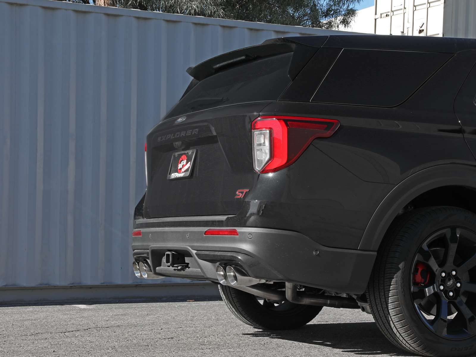 aFe Power 304 Stainless Steel MACH Force-Xp Cat-Back Exhaust System w/Polished Tip Fit Ford Explorer ST 20-22 V6-3.0L (tt) 49-33139-P