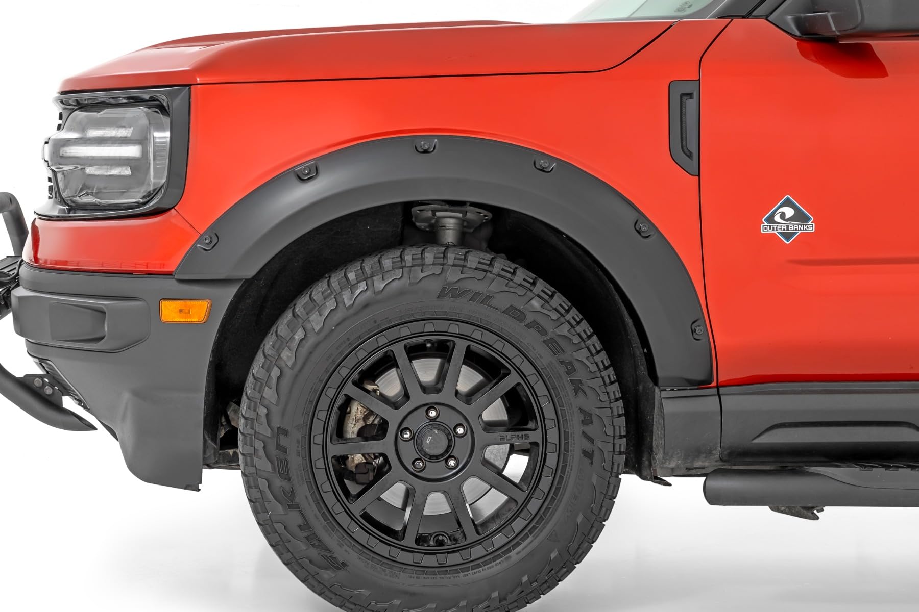 Pocket Fender Flares Rough Country for 2021-2024 Ford Bronco Sport - F-F11612A