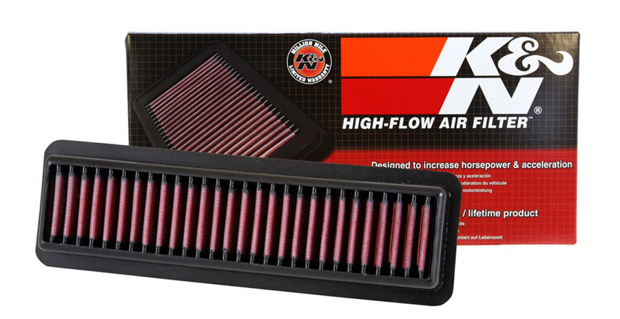 K&N Engine Air Filter: Premium, High Performance, Washable, Replacement Filter: Compatible with 2014-2016 HYUNDAI (Grand i10, Xcent), 33-3048