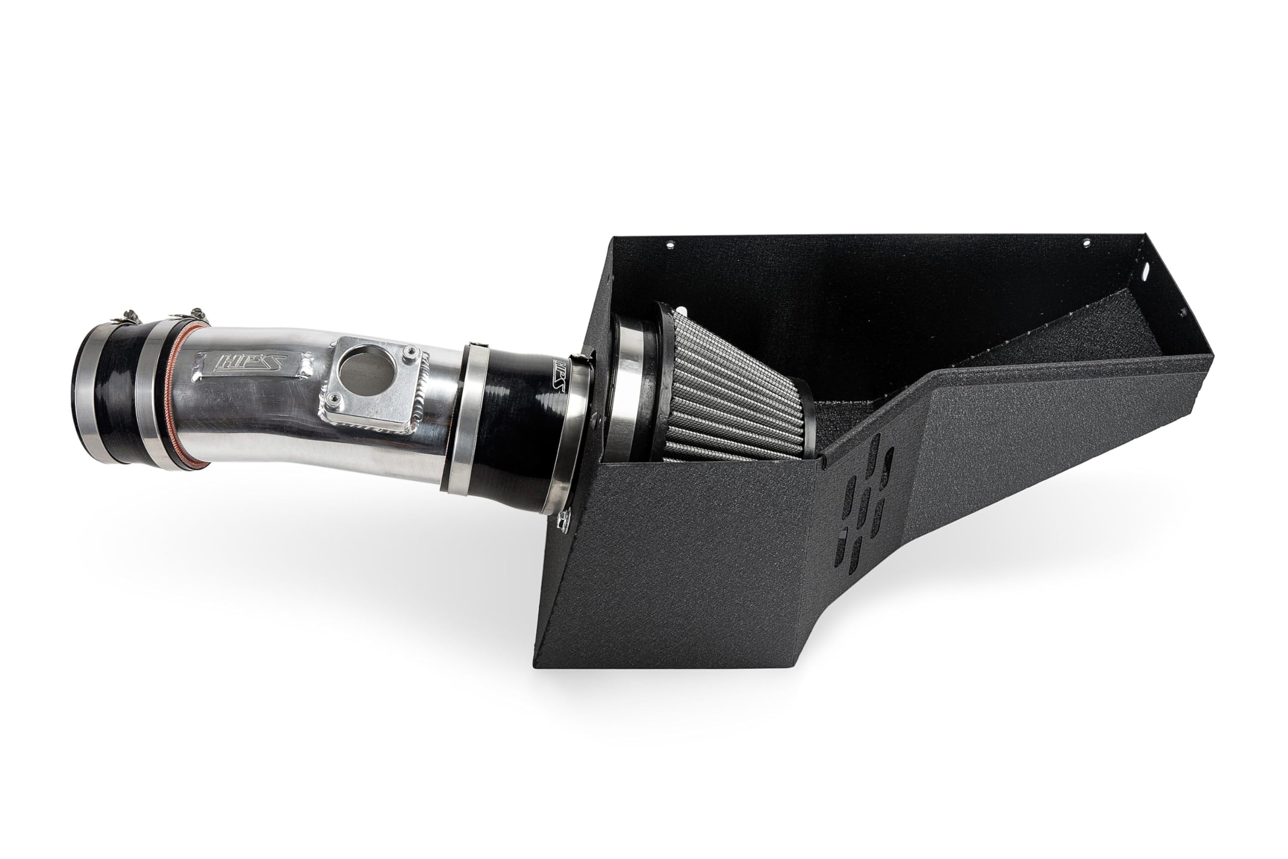 HPS Air Intake Kit Polish with Heat Shield Cool Ram Compatible for 2019-2024 Acura RDX 2.0L Turbo, 827-729P