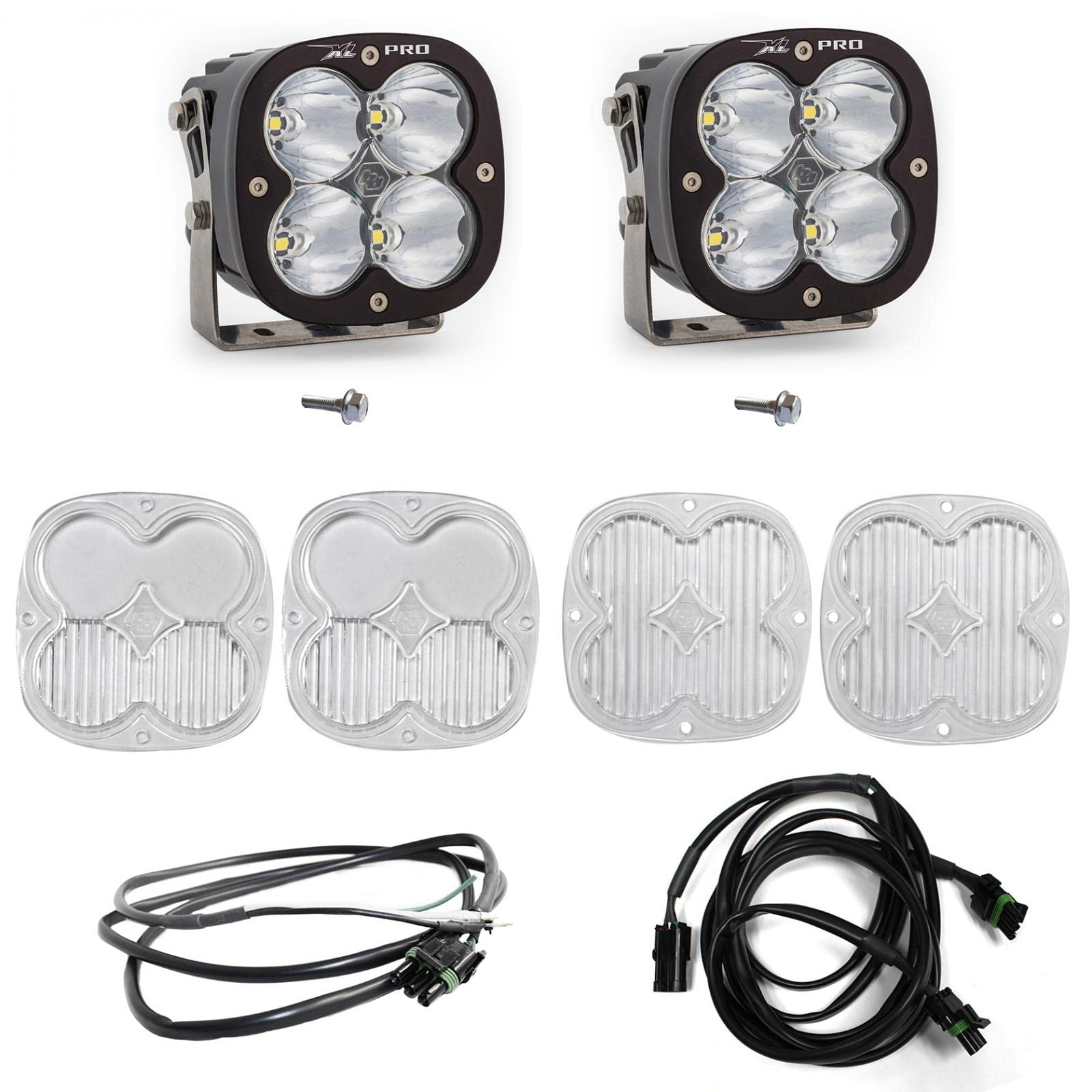 BAJA DESIGN A Piller Light 447752UP - Kit Fits Ford Bronco, Black