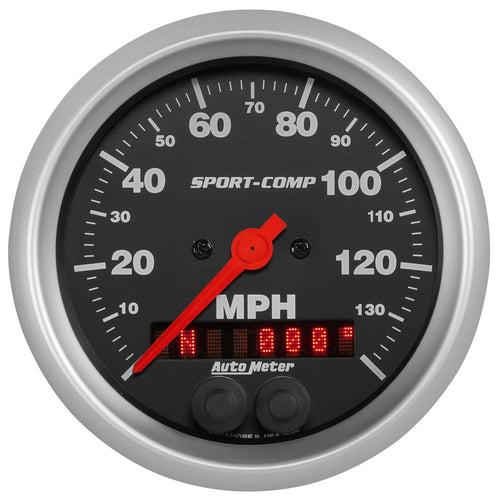 AUTO METER GPS Speedometer, 3.375 in. Sport-Comp 3982