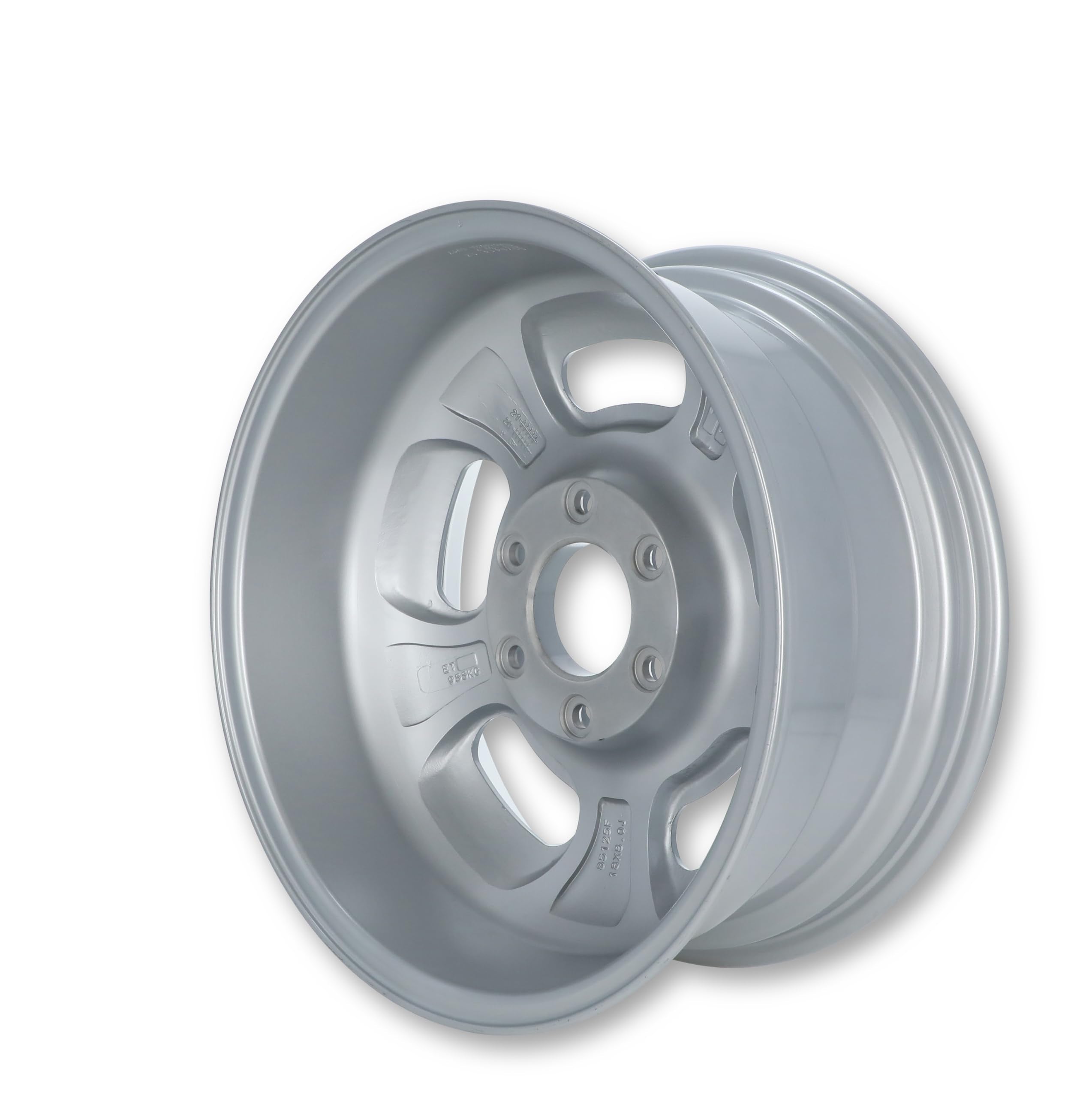107 Series REV Wheels 107S-8808300 Rally 18x8-4.5 bs - 6x5.5/6x139.7- Gray/Machine Lip