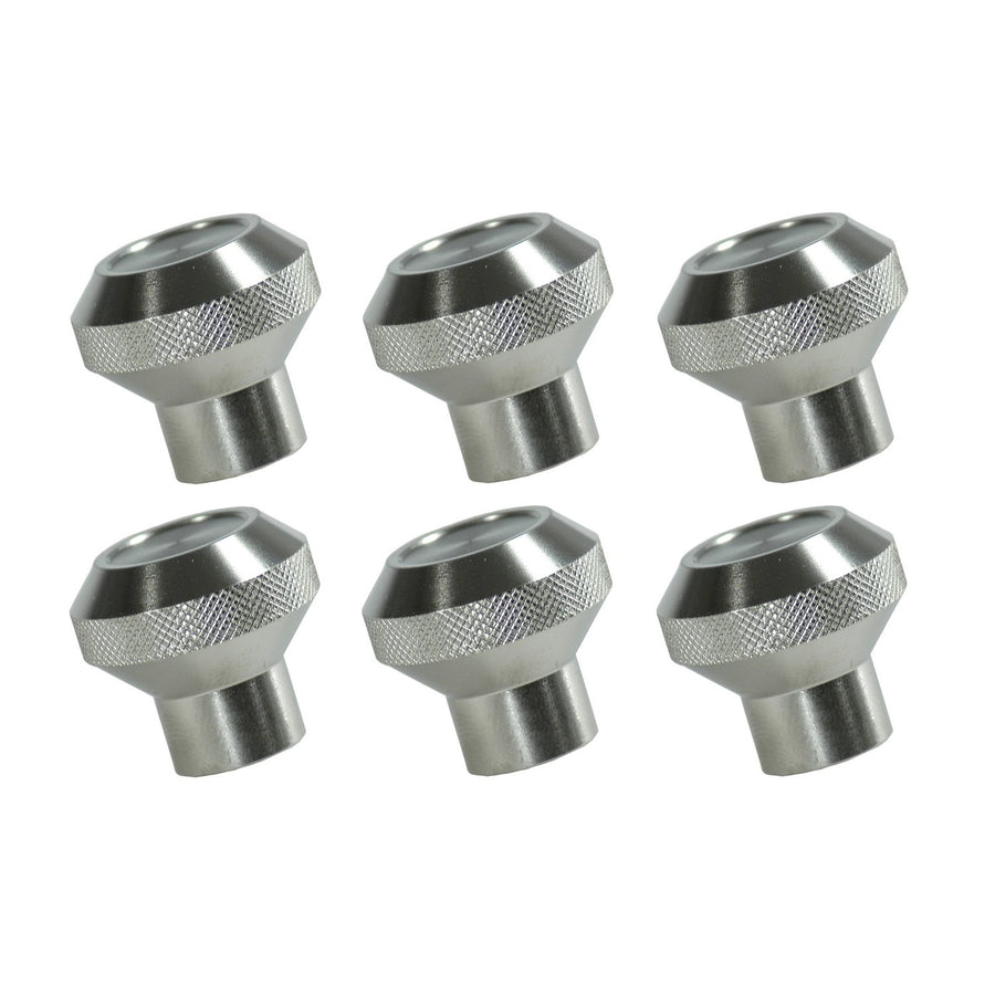 Dash Knob Rugged Ridge for Jeep CJ | Stainless Steel, Stainless | 11126.01 | Fits 1976-1986 Jeep CJ