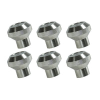 Dash Knob Rugged Ridge for Jeep CJ | Stainless Steel, Stainless | 11126.01 | Fits 1976-1986 Jeep CJ