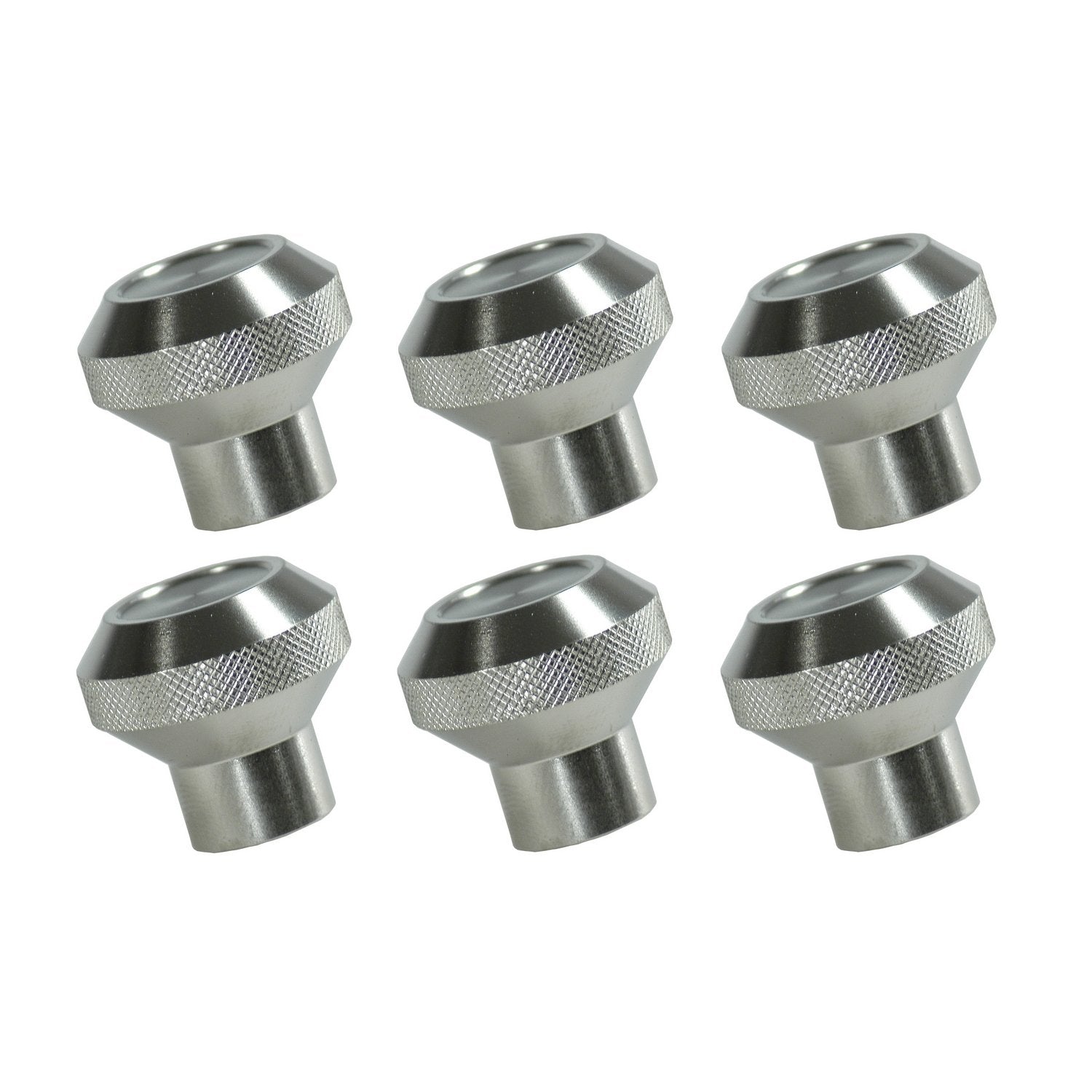 Dash Knob Rugged Ridge for Jeep CJ | Stainless Steel, Stainless | 11126.01 | Fits 1976-1986 Jeep CJ