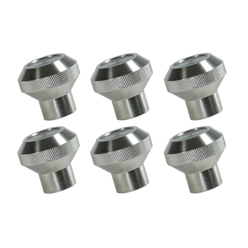 Dash Knob Rugged Ridge for Jeep CJ | Stainless Steel, Stainless | 11126.01 | Fits 1976-1986 Jeep CJ