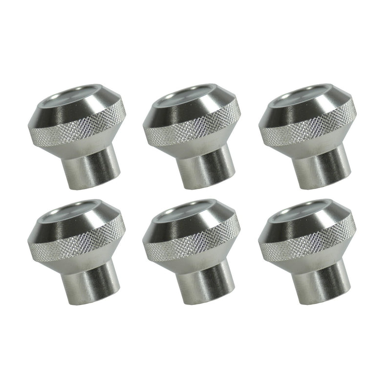 Dash Knob Rugged Ridge for Jeep CJ | Stainless Steel, Stainless | 11126.01 | Fits 1976-1986 Jeep CJ