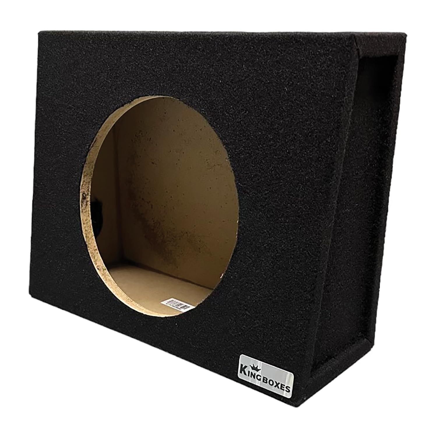 12" King Boxes Sealed Wedge Truck Subwoofer Enclosure