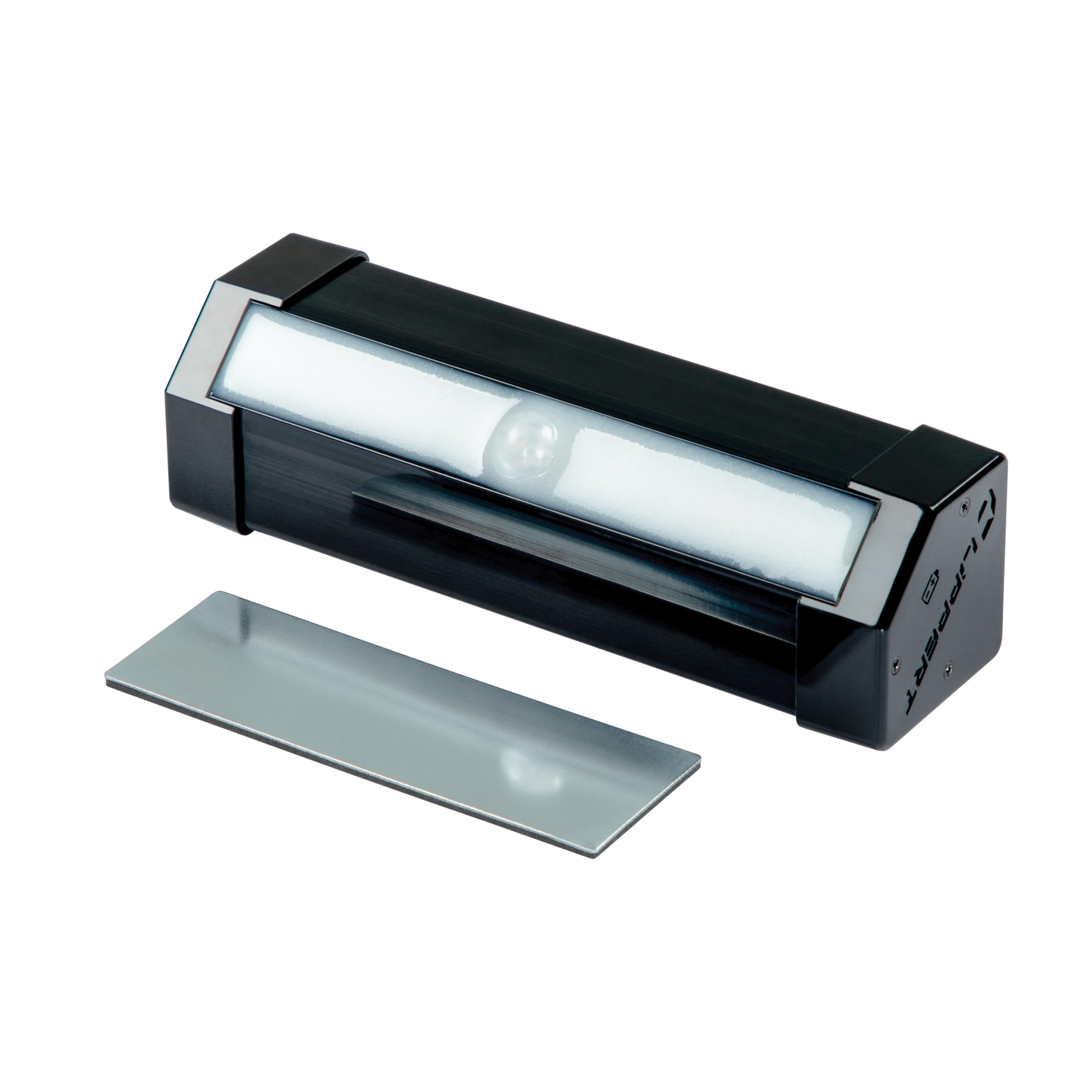 Lippert Motion-Activated Wireless LED RV Step Light with IP65 Rating, High-Strength Magnets for Magnetic Attachment, Adhesive-Backed Metal Plate, AA Batteries Not Included - 2022172335