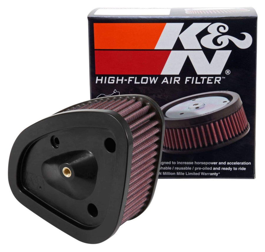 K&N Air Filter: High Performance, Powersport Engine Filter: Fits 2017-2019 HARLEY DAVIDSON (Road King, Electra Glide, Ultra, Classic, Tri Glide, Limited, Low, and other select models) HD-1717