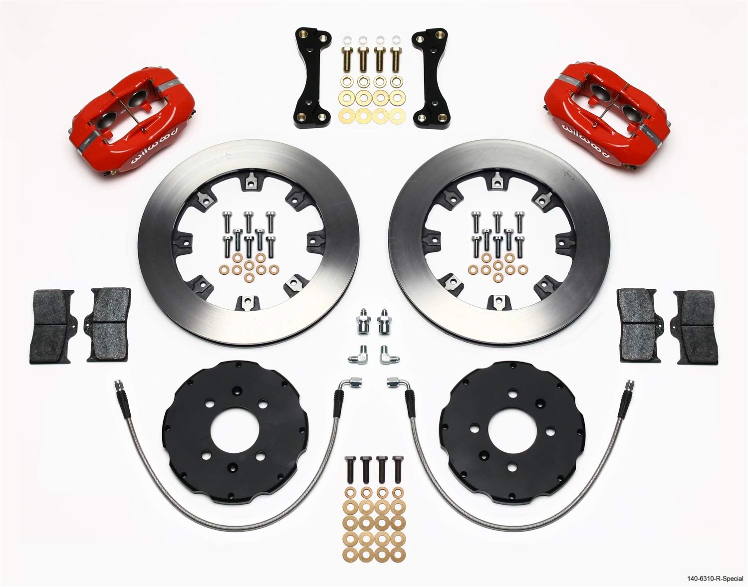 Front FDLI Hat Kit,12.19",Red