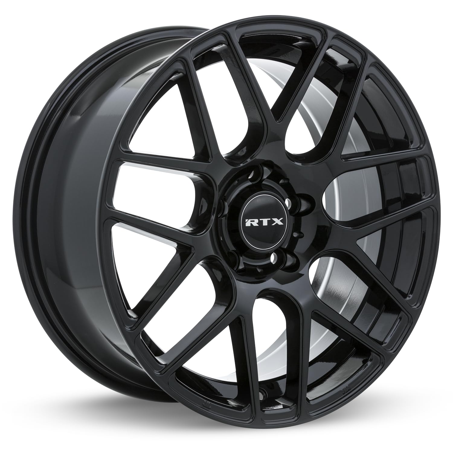 Custom RTX Wheel - 17x7.5, 38 Offset, 5x114.3 Bolt Pattern, 73.1mm Hub - Gloss Black Rim
